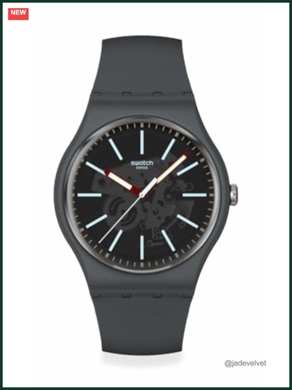 New Gent Biosourced Lacquered Unisex Watch Quartz Waterproof Polymer